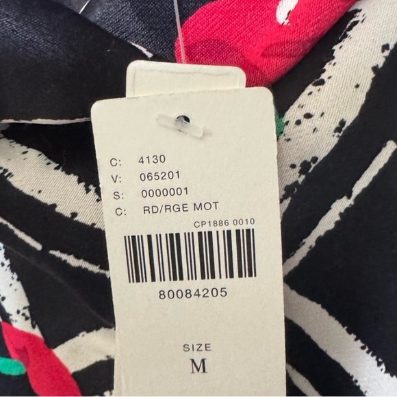 Anthropologie Black and White Spaghetti Strap Maxi Dress - Picture 8 of 8